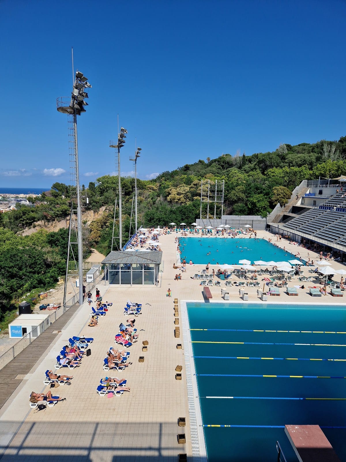 Piscina Municipal de Montjuïc, Barcelona