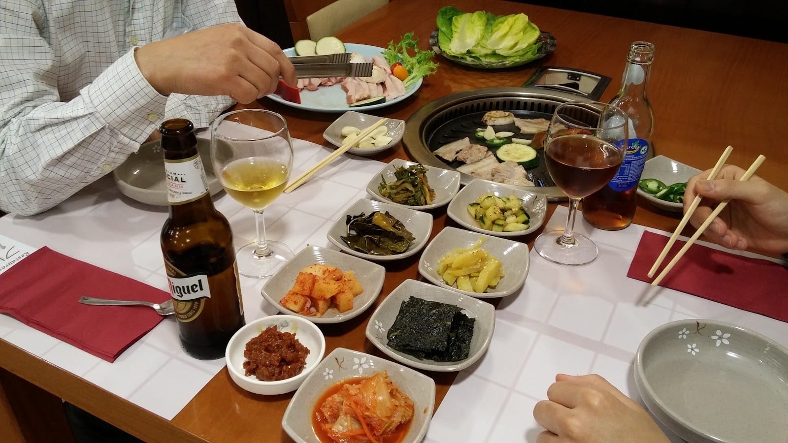 Restaurant coreà Kamasot, Barcelona