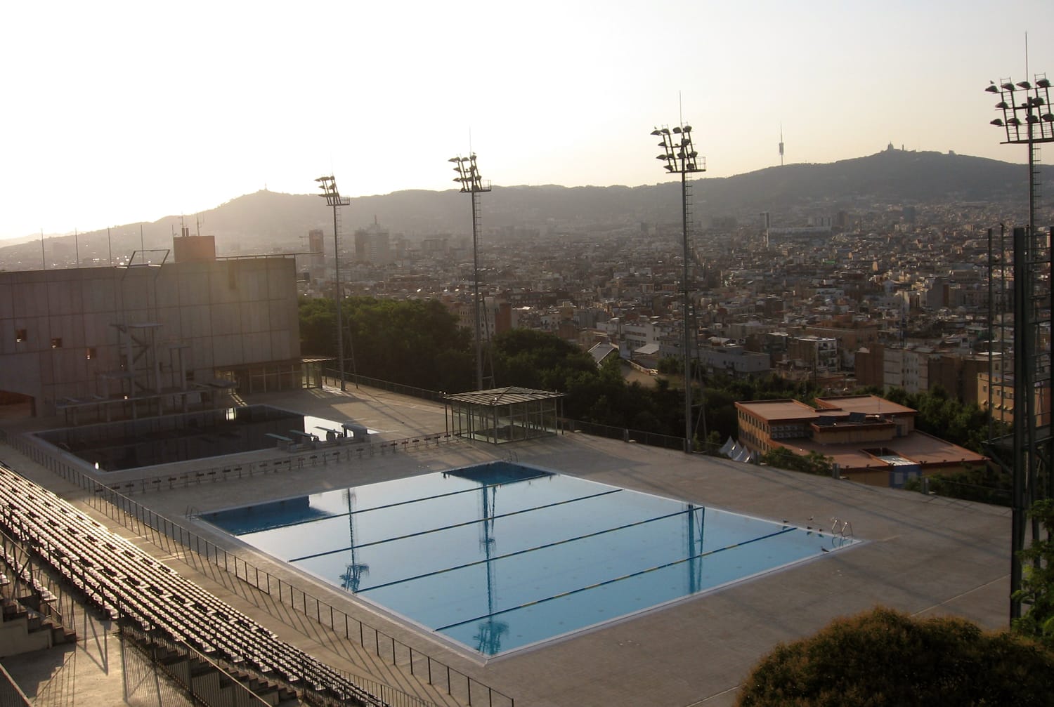 Piscines Municipals de Montjuic, Barcelona
