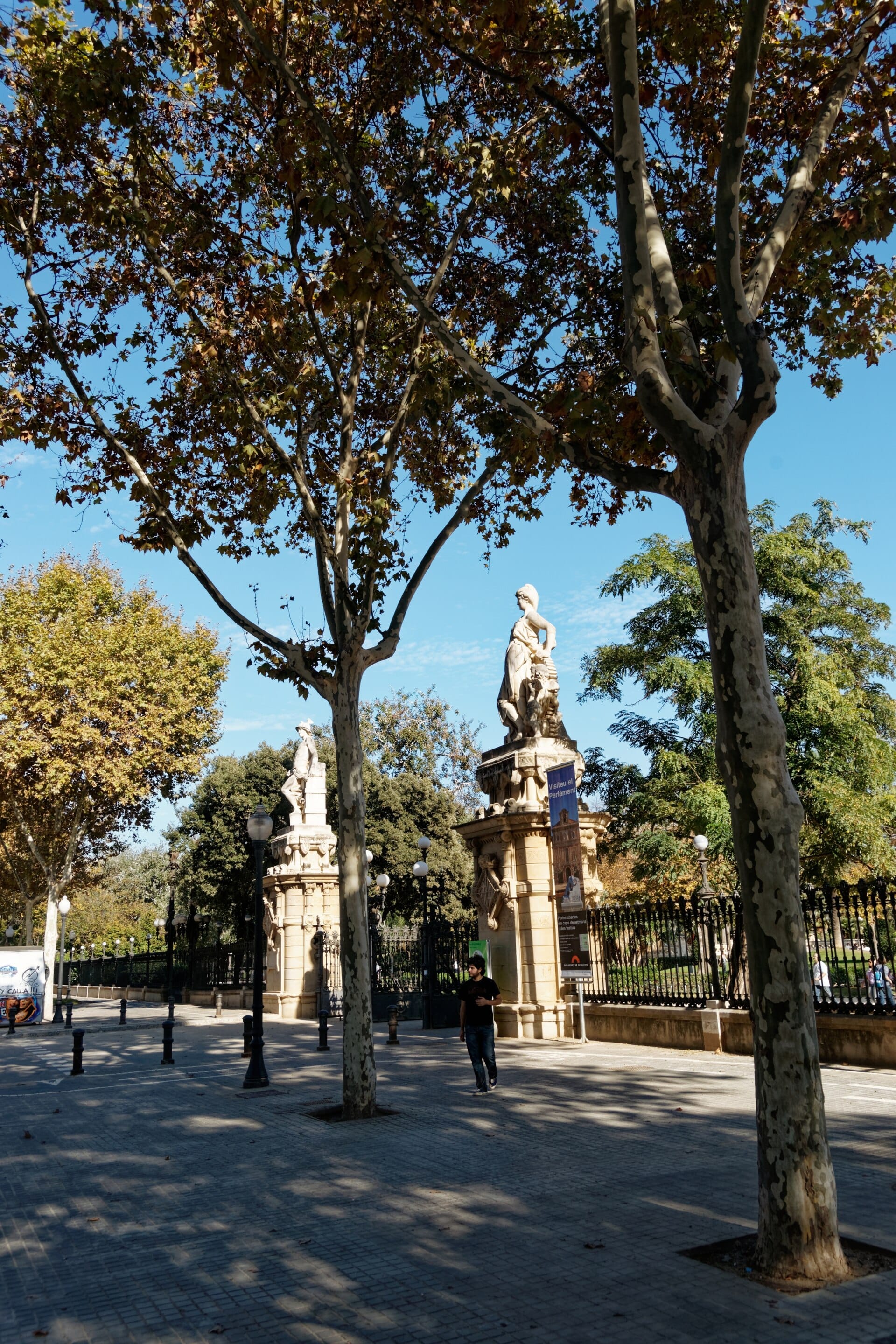 The entrance to Parc de la Ciutadella in Barcelona