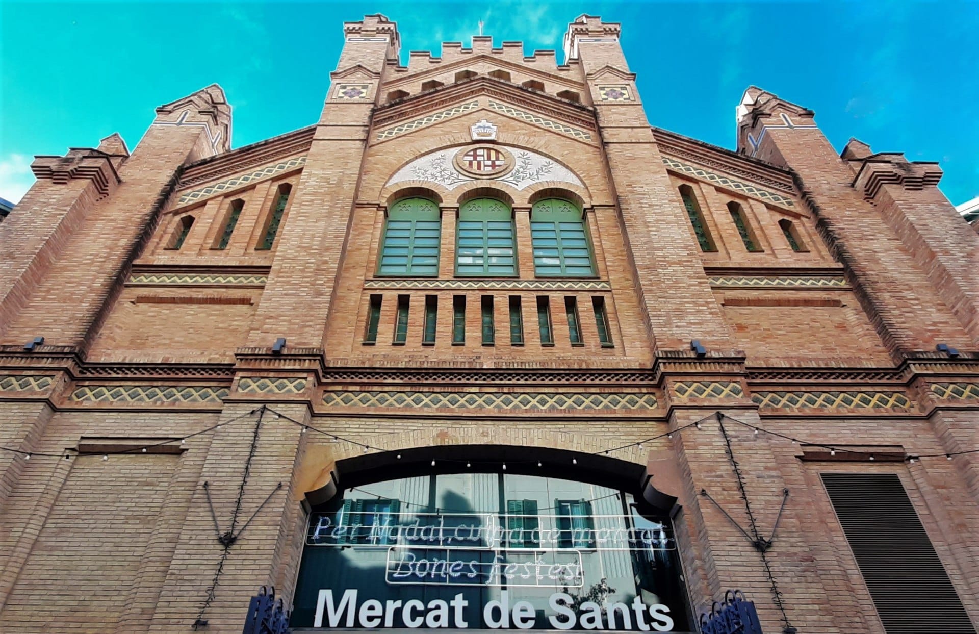 Mercat de Sants, a covered food market in Barcelona