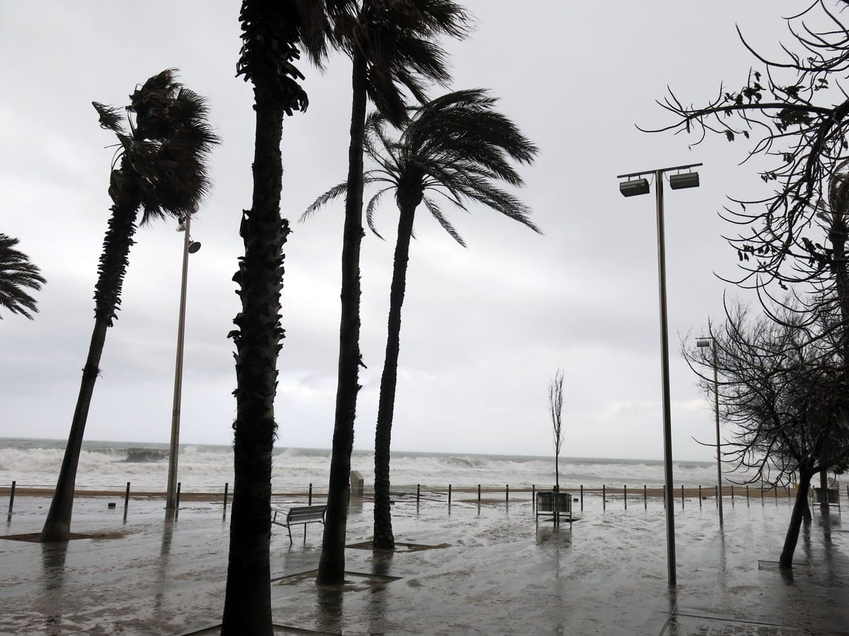 Train Flight Booking Barcelona storm live: flights, trains, metro and roads