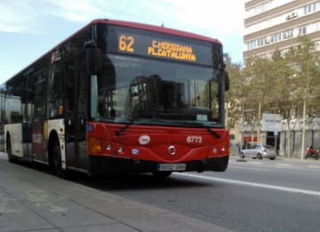 City hall building in Badalona where the agreement between the council and TUSGSAL was signed for the bus driver training programme.