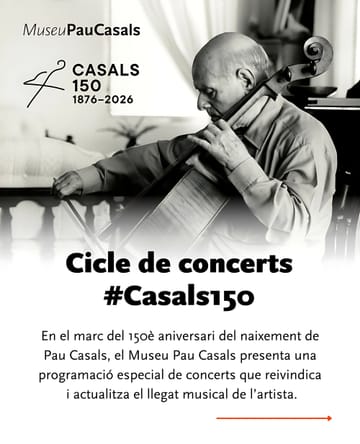 Exterior view of Palau Robert in Barcelona, a historic modernist building hosting the Pau Casals exhibition on music and peace.