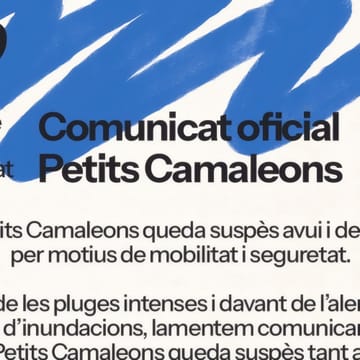 Petits Camaleons Festival Suspended for Rain