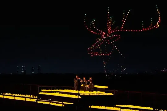 Droneart Show to Light up Barcelona With 1,000 Drones