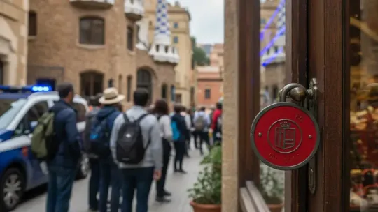 Park Güell Inspection: 5 Closures, 396 Violations