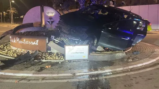 Four Minors Arrested After Olesa High-Speed Chase Crash