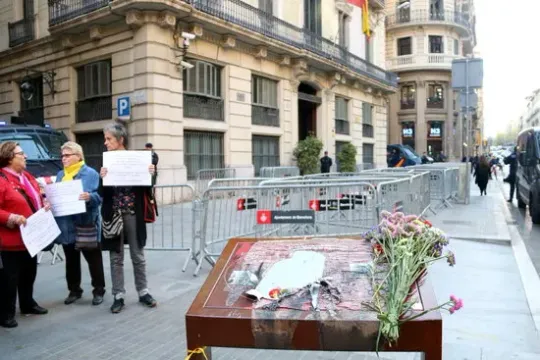 Police Station Clash Over Memory Site Status