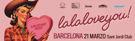 La La Love You to Play Barcelona’s Sant Jordi Club in 2026