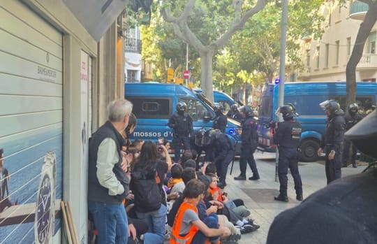 Desahucio en el Eixample vuelve a centrar la crisis