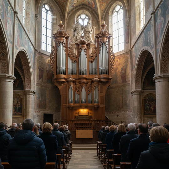L'orgue de Sant Felip Neri torna a sonar després de 57 anys