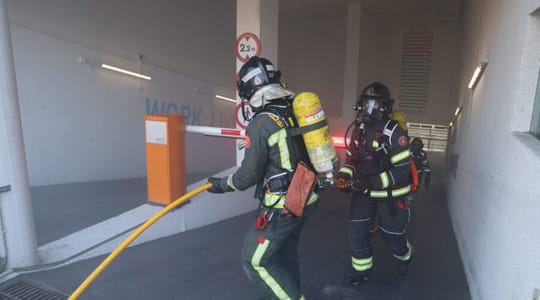 Barcelona’s Torre Mapfre Tests Fire Evacuation Plan