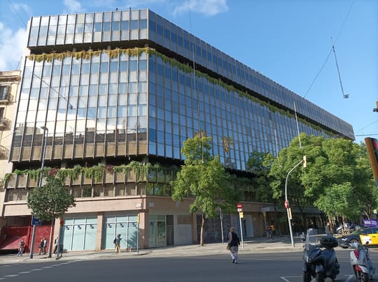 A Spanish tax office (Agencia Tributaria) building
