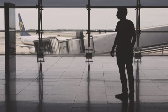 Aircraft on the runway at Josep Tarradellas Barcelona-El Prat Airport, the site of the newly awarded master plan and environmental assessment contract.