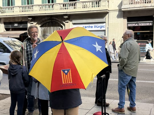 Oriol Junqueras, a former Catalan vice-president, in an image accompanying a report on the Tribunal de Cuentas proceedings.