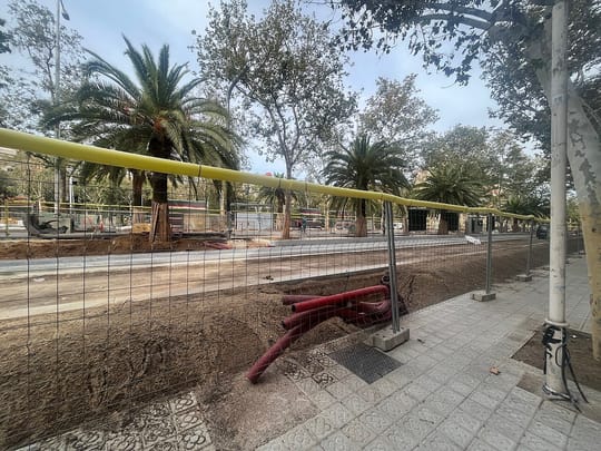 Trambesòs summer works disrupt T4, T5 and T6