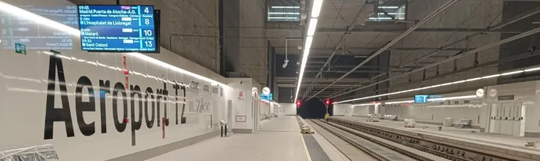 Barcelona airport rail link enters testing phase