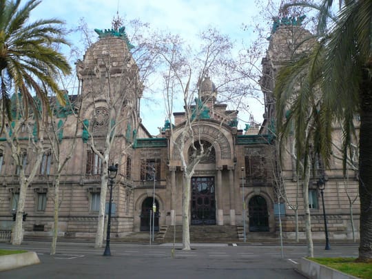 The Audiencia de Barcelona courthouse in Barcelona, where judges ordered the refund of money seized from a disability pension.