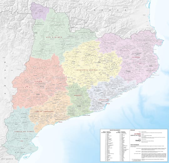 County groups seek to redraw Catalonia’s vegueries