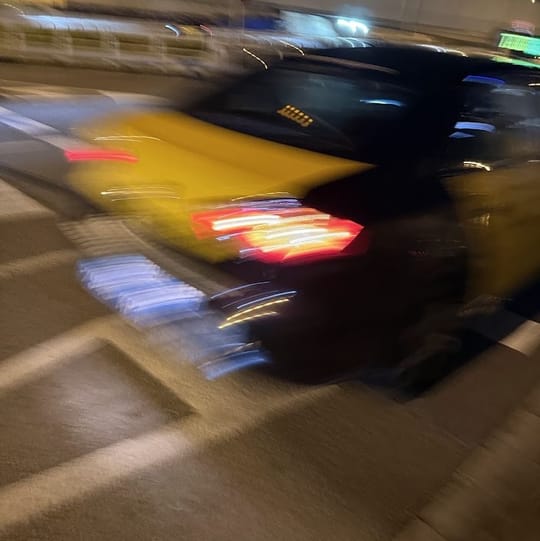 A stock photograph of an electric car, illustrating new vehicle registrations in Catalonia.