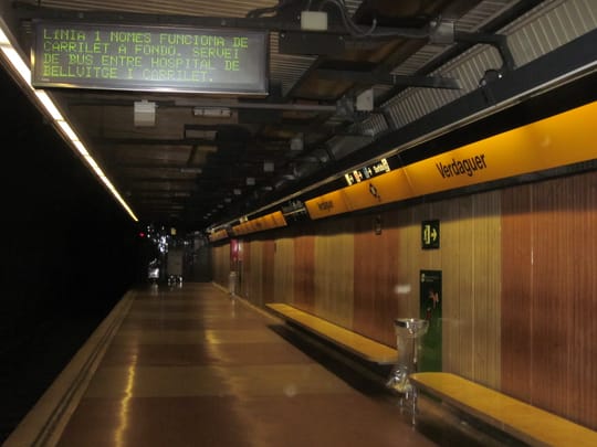 Verdaguer L4 Metro Station Reopens Monday