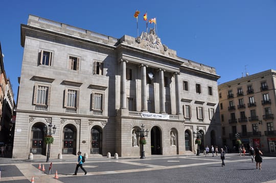 Barcelona City Hall on Placa de Sant Jaume