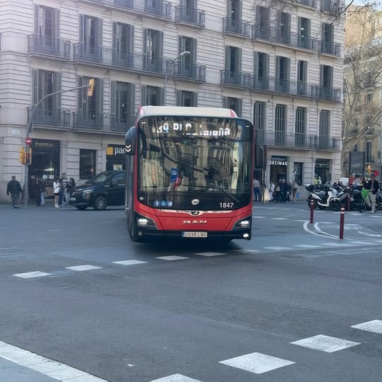 TMB data lists 104 bus lines across Barcelona