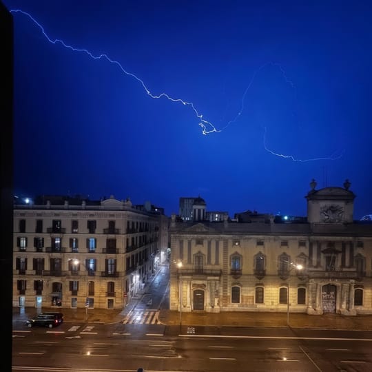 Yellow Rain Warnings for Catalonia Coast Monday