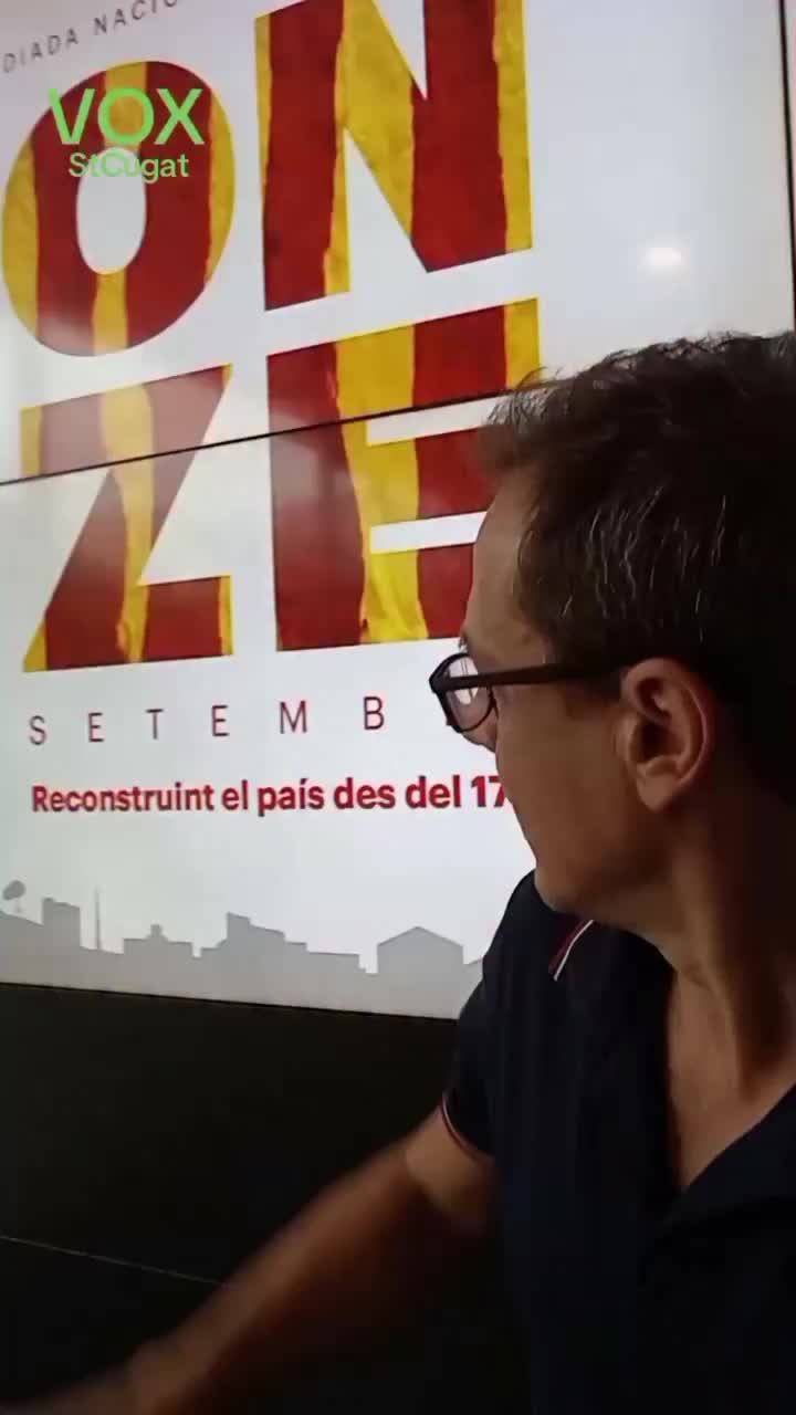 Vox Councillor Attacked at Sant Cugat Party Stand