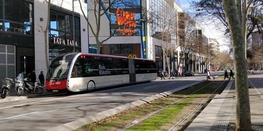 TMB's Full Bus Electrification to Save €66M