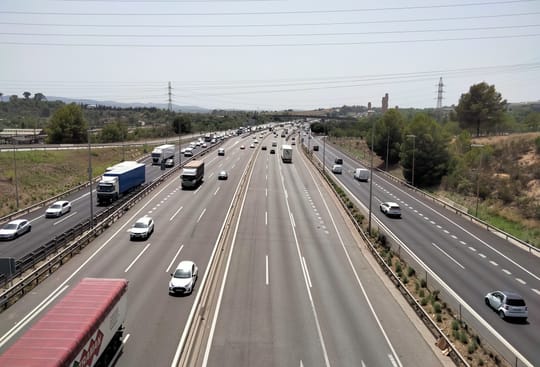 Catalonia to Limit AP-7 Speed to 100km/h