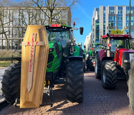 Farmers to rally in Barcelona on 14 October