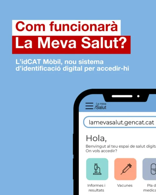 idCAT Mòbil to Replace Password Access to La Meva Salut