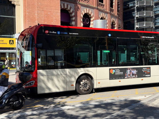 Barcelona Bus Speeds Lag in Europe