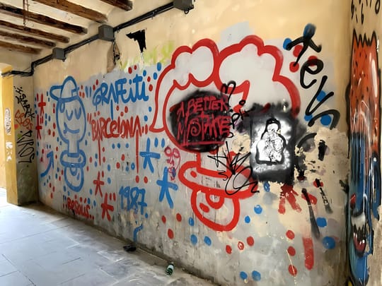 93.8% of graffiti cleared in a week in Barcelona