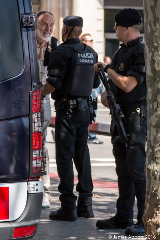 Man tries to steal customers' breakfast in violent raid on Paral·lel
