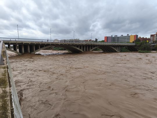 Minister visits Besòs Park after storm
