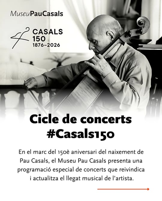 Exterior view of Palau Robert in Barcelona, a historic modernist building hosting the Pau Casals exhibition on music and peace.