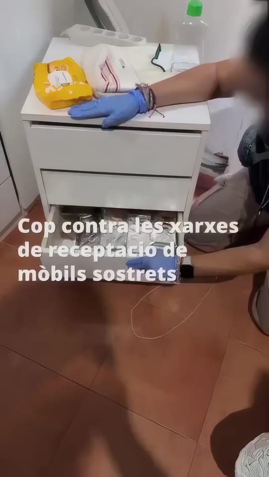 18 Arrested in Barcelona Over Stolen Phone Networks
