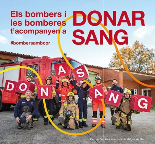 Catalan Firefighters Launch Blood Drive Across 30 Stations