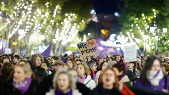 Spain Gender Violence Protests Mark International Day