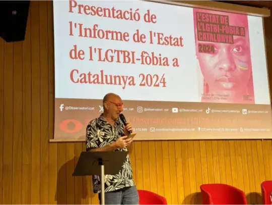Observatory urges more resources to tackle weekend LGTBIphobia cases in Catalonia