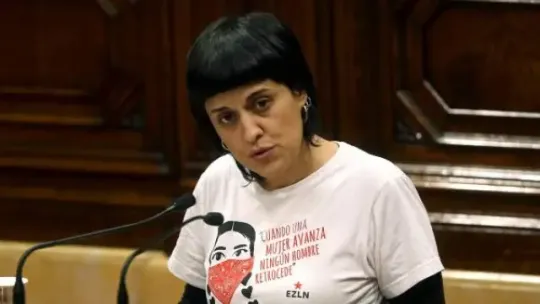 Anna Gabriel Returns to Public Life in Barcelona