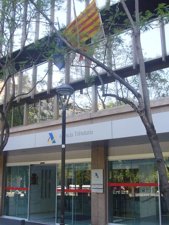 An Agencia Tributaria (Spanish tax office) building in Barcelona