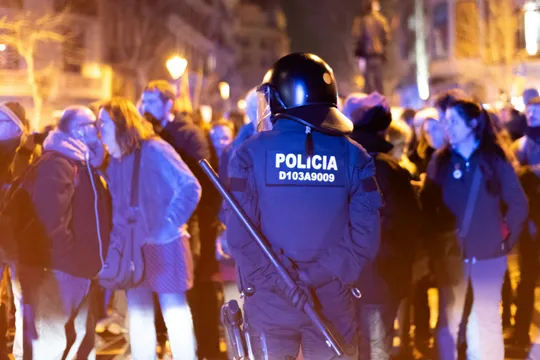 12-Year-Olds Among 133 Arrested in Barcelona Riots