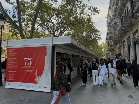 Autumn on Passeig de Gràcia: Barcelona’s 75th second-hand book fair