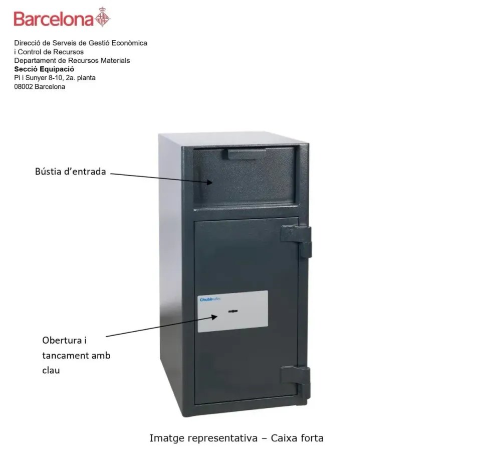 Barcelona Buys €8k Safes for Seized Drugs