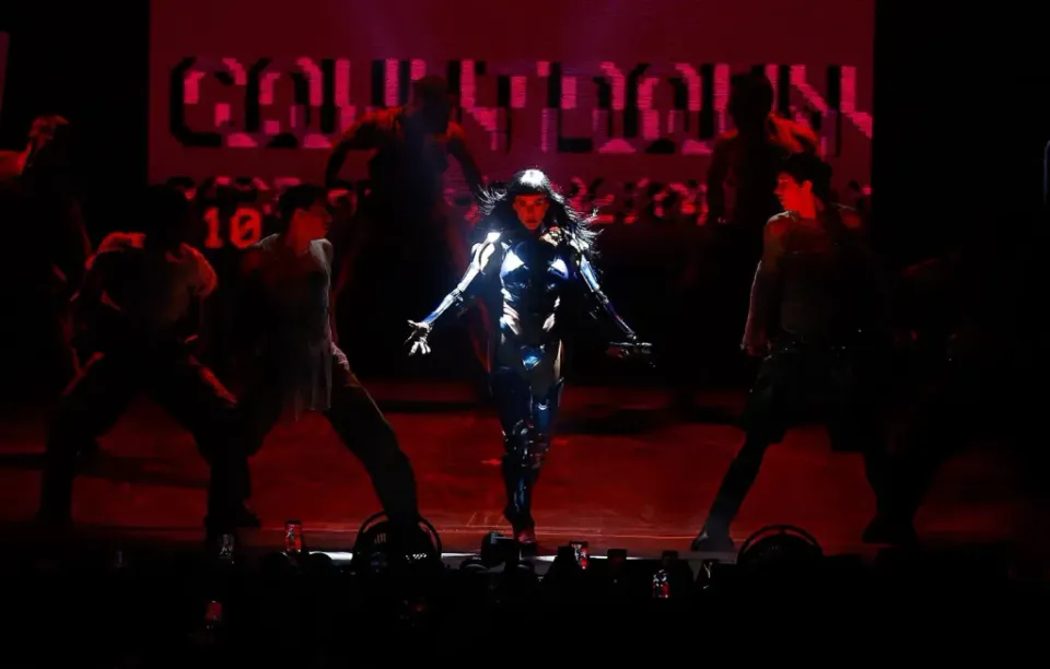 Katy Perry Transforms Barcelona Into Galactic Playground