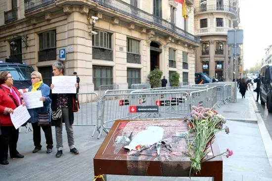 Police Station Clash Over Memory Site Status